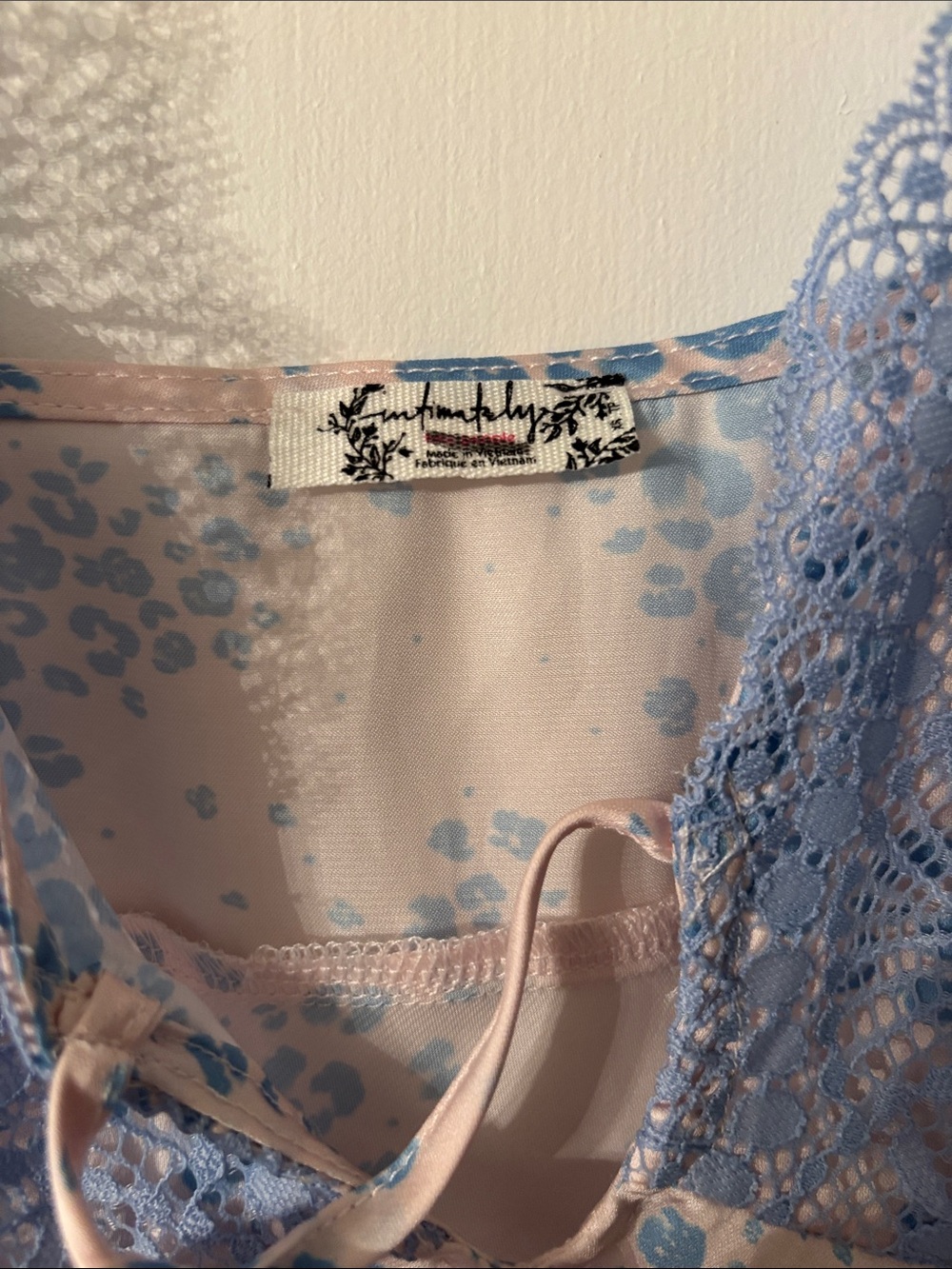 Free People intimately by Free People lace slip dress/tunic NWOT - Picture 2 of 4